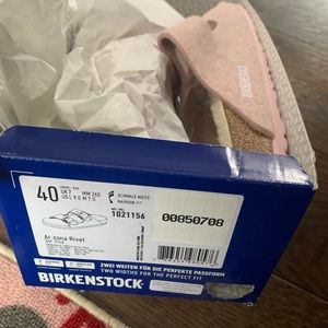 BNIB wool Birenstocks